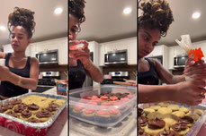 Baking cupcakes!