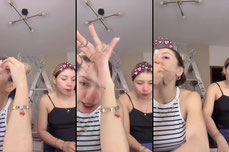 Live con las gemelas