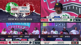 LIVE FROM BLOOMINGTON, IN FOR NORTH TEXAS VS #6 INDIANA | Barstool College Football Show Week 1