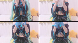 【ASMR/実写】耳かきしながら頻繁にバンザイする初音ミクASMR／ﾟ(๑°口°๑)ﾟ＼【心音/ゼロ距離囁き/吐息/男性向け/耳ふー/リップ音/シチュボ/VTuber/Ear Cleaning】