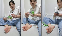 脚的问题进来看看然正在直播