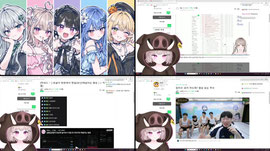[하데스] 1주년 기념 카페 마지막 날~ ㅠ.ㅜ