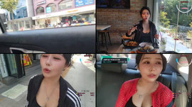 해맨 저 닮은 강아지랑 사진찍기 성공했어요!