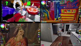 YogsCinema: We become works of art in Meccha Chameleon's custom maps!