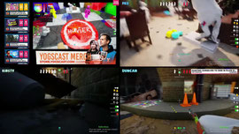 YogsCinema: Painting ourselves to hide in plain sight in Meccha Chameleon!