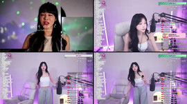 퀸셀) 노래 잘하는 신입여캠 아침방송