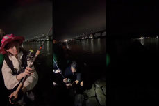 シーバス釣り対決🎣🔥
