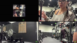 leg day with Delaney