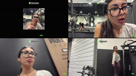 leg day with Delaney