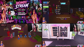 PROBANDO MIMIC PARTY, JUEGOS RANDOMS😏​❤️