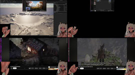 Lazy yapping - Learning Blender - Game Dev -  Hypno Spirals ASMR VRChat VTuber - Draining