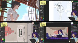 drawing my setup! + oc sketchinggg