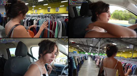 💍THRIFTING FOR A WEDDING DRESS with @chandlerirs  💍