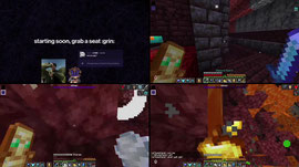 nether opening or something / Kings SMP !kings
