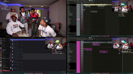 PLAQUEBOYMAX IN THE BOOTH WITH BOOHAVIN