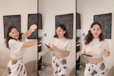 me levanté bien tarde
