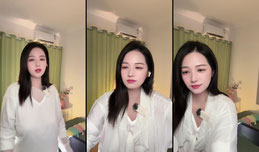 一个人只敢在家里散步~