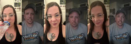 April  is live with DADDY!