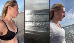 Michele Traina is live on the beach