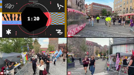 "Otto-Waalkes-Gedächtnis-Frisur" TMR Spendenlauf-Idee der Gegendemo Antifa Nürnberg 7.9.26