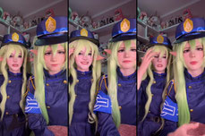 Nozomi  Hikari Cosplay💚