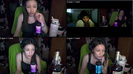 drinking stream