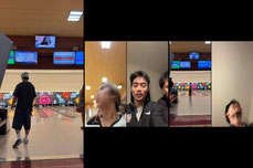 bowling with the homies