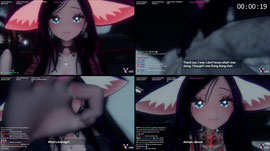 im ready to fall asleep. wanna fall aslep with me?  💜 Rainy Lofi and Face Touches 💜 Visual-type triggers 💜 60 min stream