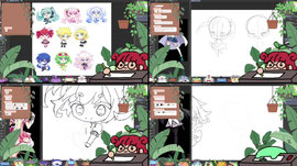 madoka stickers ! !