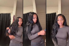 Getting dressed for work
