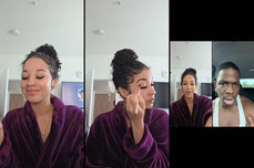 grwm trying new look