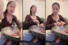 แหนมตุ้มพริกสด