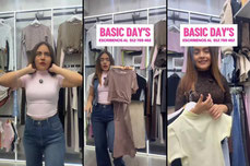 BASIC DAY 🩷🛍️😱