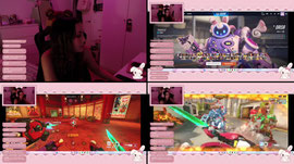 ˚₊‧꒰ა TAN SOLO UNA CHICA JUGANDO (chupistream) ໒꒱ ‧₊˚