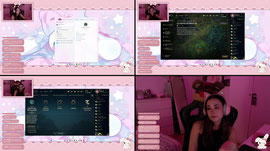 ˚₊‧꒰ა TAN SOLO UNA CHICA JUGANDO (chupistream) ໒꒱ ‧₊˚