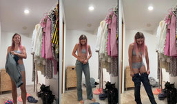 cleaning out my closet try-on pt. 2