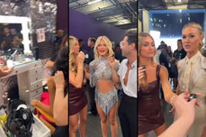 Backstage at the DWTS Premiere