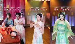 Chinese HanFu dancing show #hanfugirl #traditionalchineseclothing #chineseculture  #traveling china