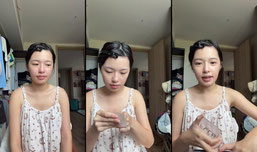 忧郁女孩化妆教程