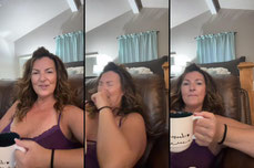 Coffee chat 🐈‍⬛👋💋☕️
