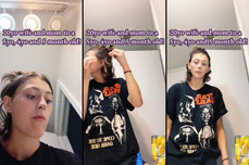 Taking out my extensions!