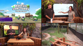 @JYNXZI MEETING ANIMALS @ALVEUSSANCTUARY 🦜