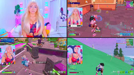 🐻HARLEY QUINN COSPLAY🐻FORTNITE🐻