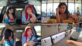 🚨 KOREAN GIRLS TAKE ON TEXAS 🇺🇸 HACHUBBY & I EXPLORE AMERICA IRL 🤠