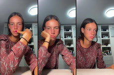 cortando el pelo a mi hermana