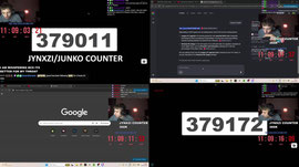 SAYING JYNXZI 1 MILLION TIMES MARATHON | NON-STOP STREAM | 379K/1MILL | !discord, !emotes 7tv