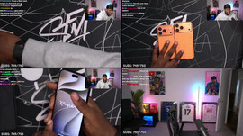 WINGSTOP + BLIND, DEAF AND MUTE CHALLENGE w/ @samham @35p_ramen