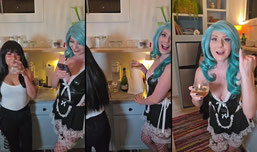 Cooking stream with my girl @yourmooneyed