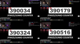 SAYING JYNXZI 1 MILLION TIMES MARATHON | NON-STOP STREAM | 390K/1MILL | !discord, !emotes 7tv