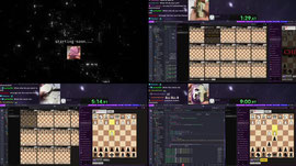 40 minutes to put the finishing touches on the chess thingy
